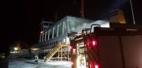 Bild 4 von Feuerwehrübung auf „Frisia II“ bei Werftaufenthalt