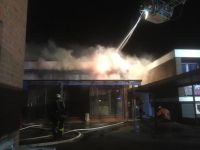 Bild 1 von Feuer bei der Jugendbildungsstätte ließ Dach einstürzen 