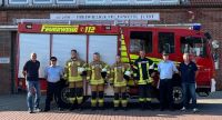 Bild 0 von Vier neue Einsatzkräfte für Juister Feuerwehr 