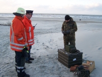 Bild 0 von Marinemunition wurde am Loogster Strand gesprengt