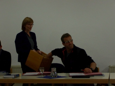 Bild 0 von Meint Habbinga und Gerhard Jacobs vertreten den Bürgermeister