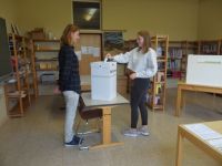 Bild 1 von Juister Schülerinnen und Schüler waren im Wahlfieber 