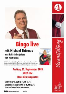 Bild 0 von Bingo live mit Michael Thürnau musikalisch begleitet von Mia Ohlsen