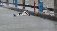 Bild 0 von Motorboot im Juister Bootshafen gesunken