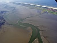 Bild 2 von Aktuelle Luftbilder vom Juister Hafen und dem Watt