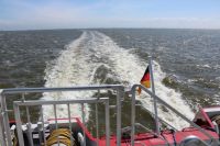 Bild 1 von Reederei Frisia führt Testfahren mit Katamaran „Adler Rüm Hart“ durch