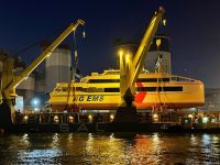 Bild 0 von „Nordlicht II“ der Emder Reederei AG „EMS“ erfolgreich verladen