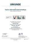 Bild 2 von Tourist-Informationen erneut für ihre Barrierefreiheit zertifiziert