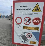 Bild 0 von Unbefugte gehören nicht auf die Kai- und Ranierflächen im Westhafen 