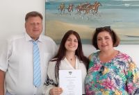 Bild 0 von Sonja Abel startet duales Studium bei der Inselgemeinde Juist