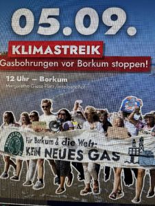Bild 0 von Teilnahme am Protestcamp gegen Erdgasförderung auf von Juist geplant