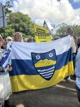Bild 0 von Auch Juister bei Demo auf Borkum gegen Erdgasbohrungen dabei