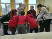 Bild 2 von Verschneites Frühjahrsfest der Inselschule vor den Winterferien