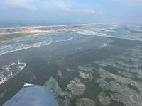 Bild 5 von Juist in Schnee und Eis von oben