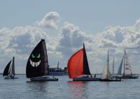 Bild 1 von  70. Jubiläumsregatta auf dem Juister Watt mit wenig Wind