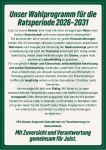 Bild 7 von Kommunalwahl: Wahlwerbung der Grünen Teil 1